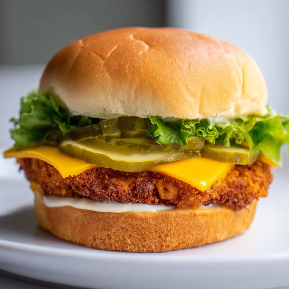 Close-up of juicy Touchdown Turkey Burger Sliders with Pickle featuring crisp dill pickles and melted cheddar on soft buns.
