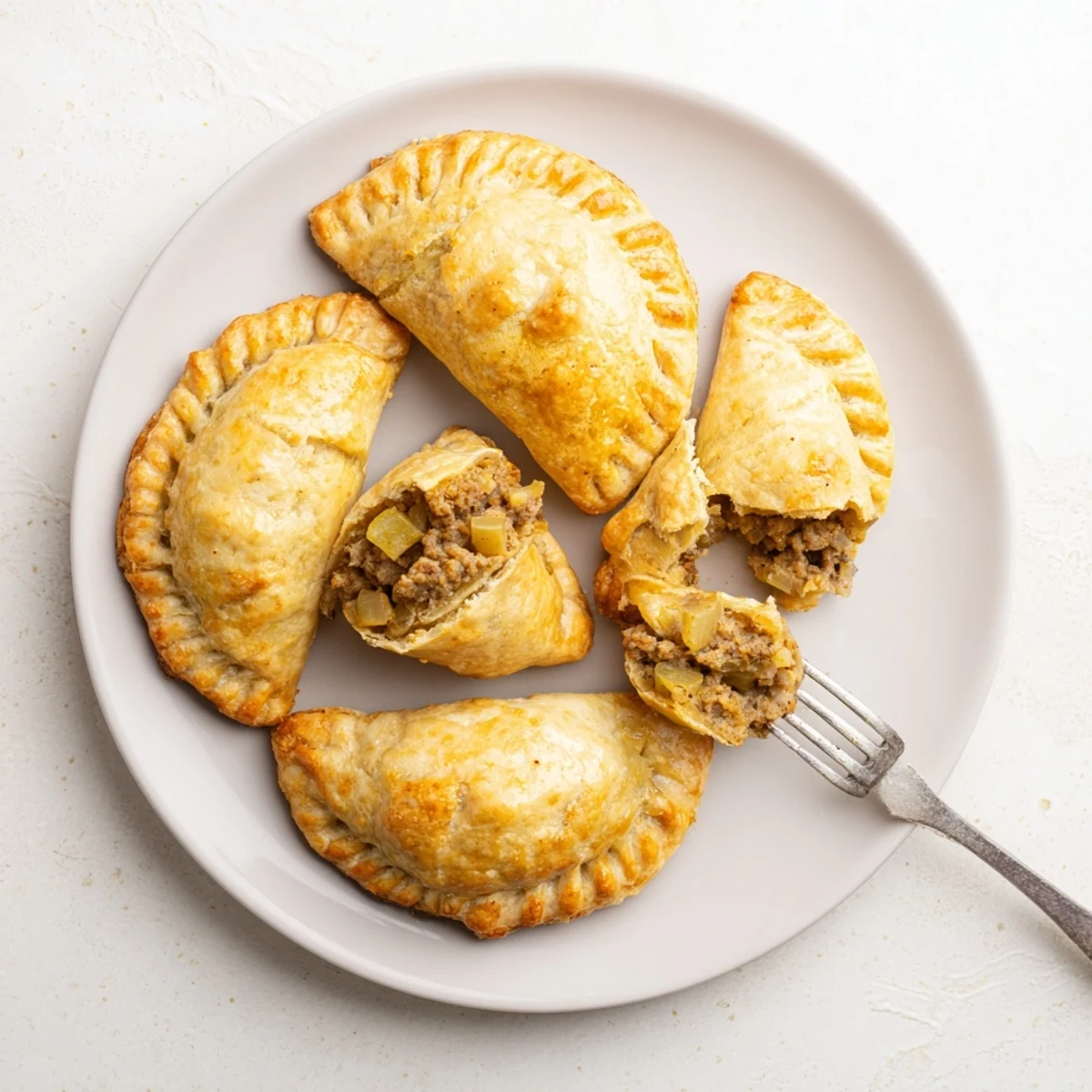 Rustic kitchen scene with warm Pate Chaud pastries next to iced coffee, perfect for breakfast or a snack.
