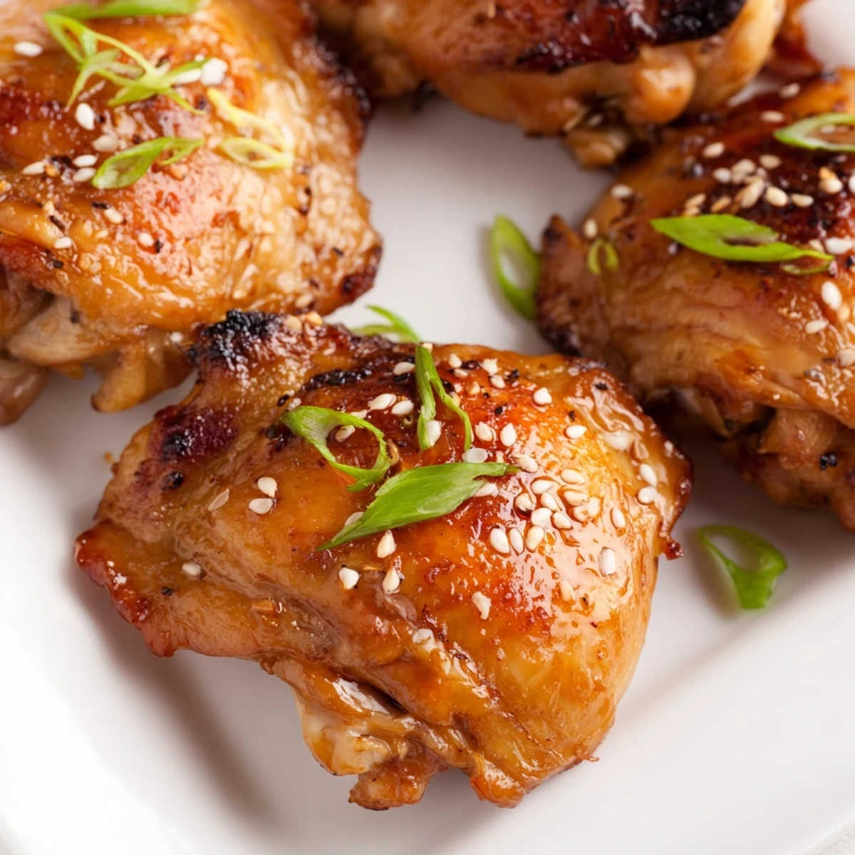 Golden five spice chicken roasted to perfection with crispy skin and juicy meat