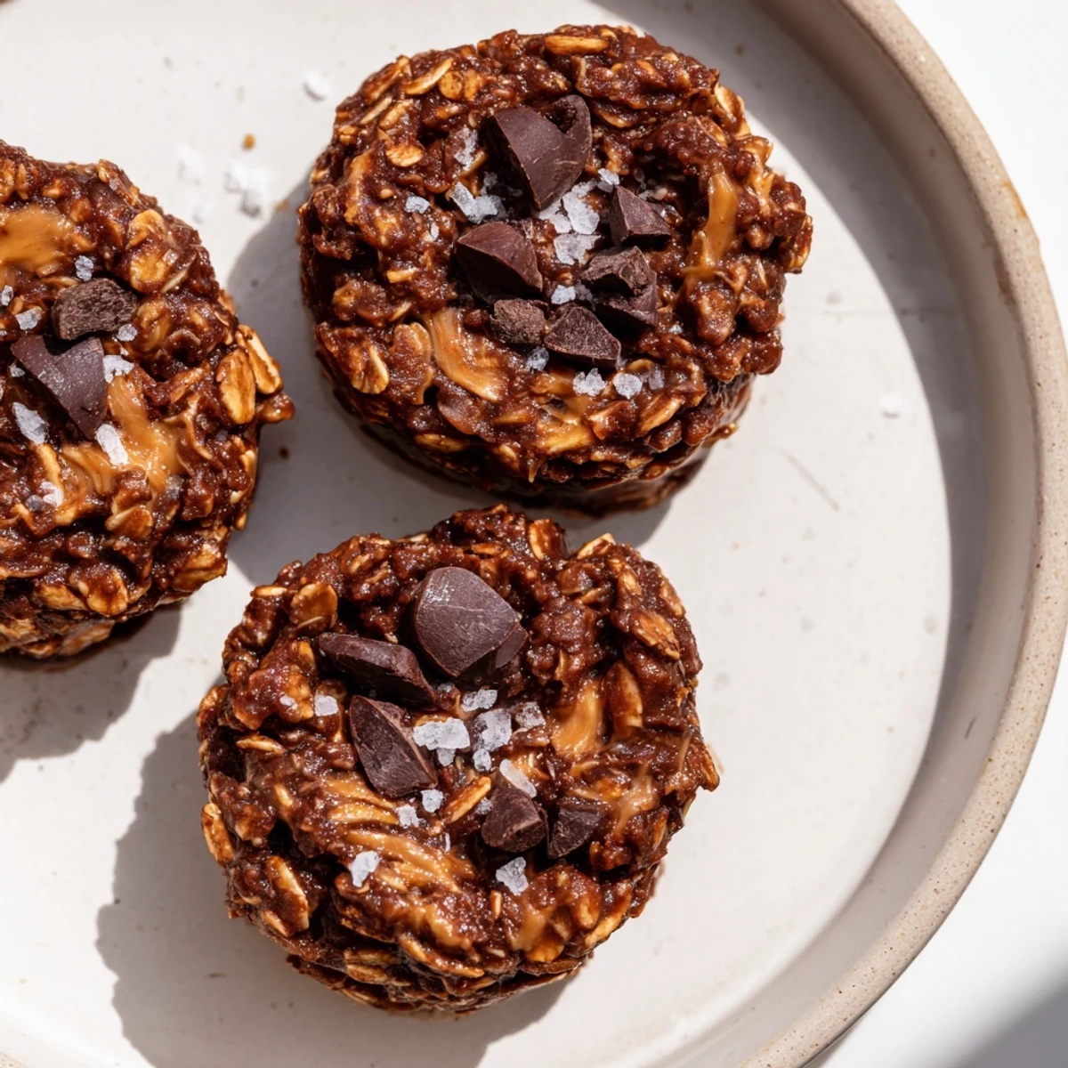 Handheld Brownie Protein Bites beside a gym water bottle, ideal post-workout