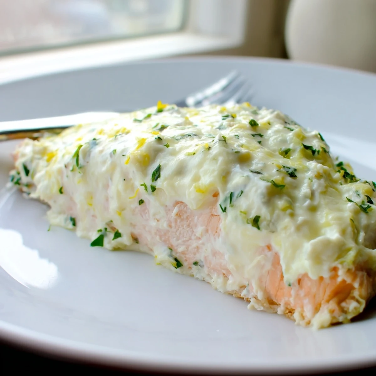 Boursin Baked Salmon Fillets