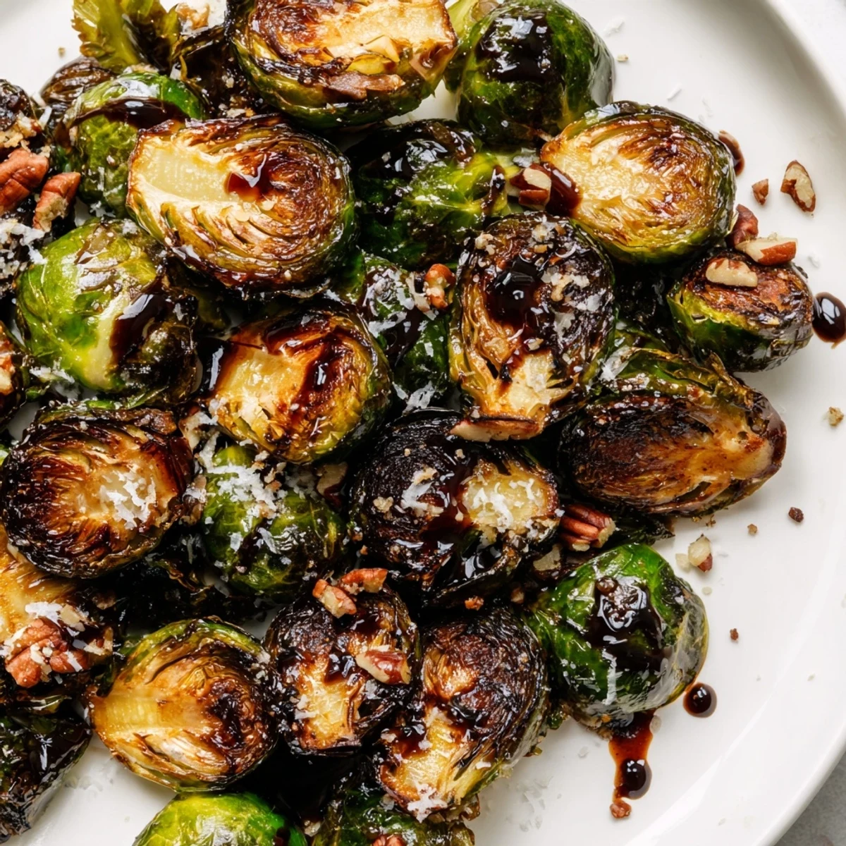 Honey Balsamic Brussels Sprouts