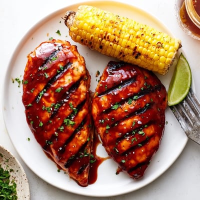 BBQ Chicken With Corn