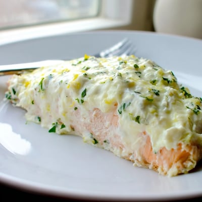 Boursin Baked Salmon Fillets